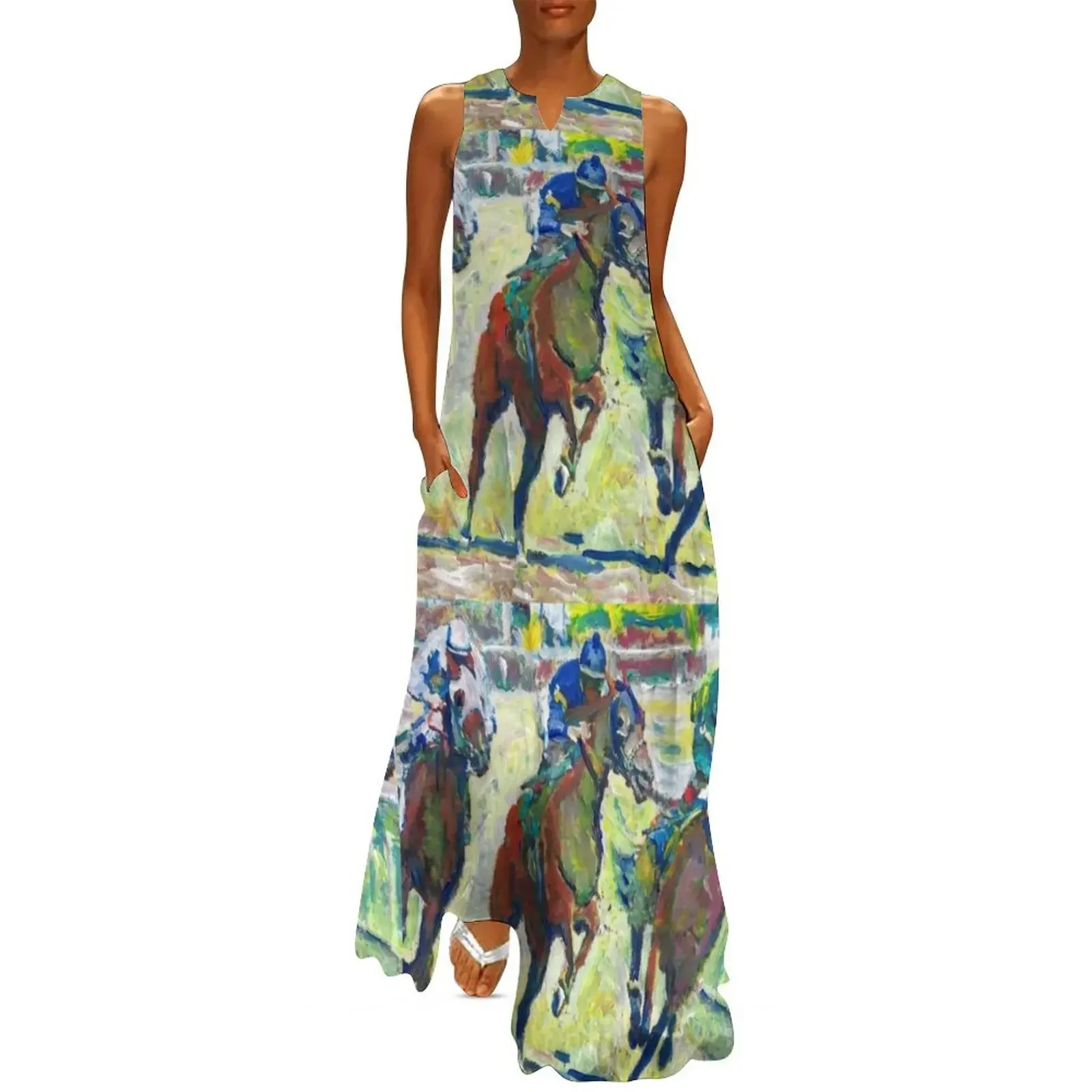 Summer Clothing Pictures - At The Horse Races, Horse Picture