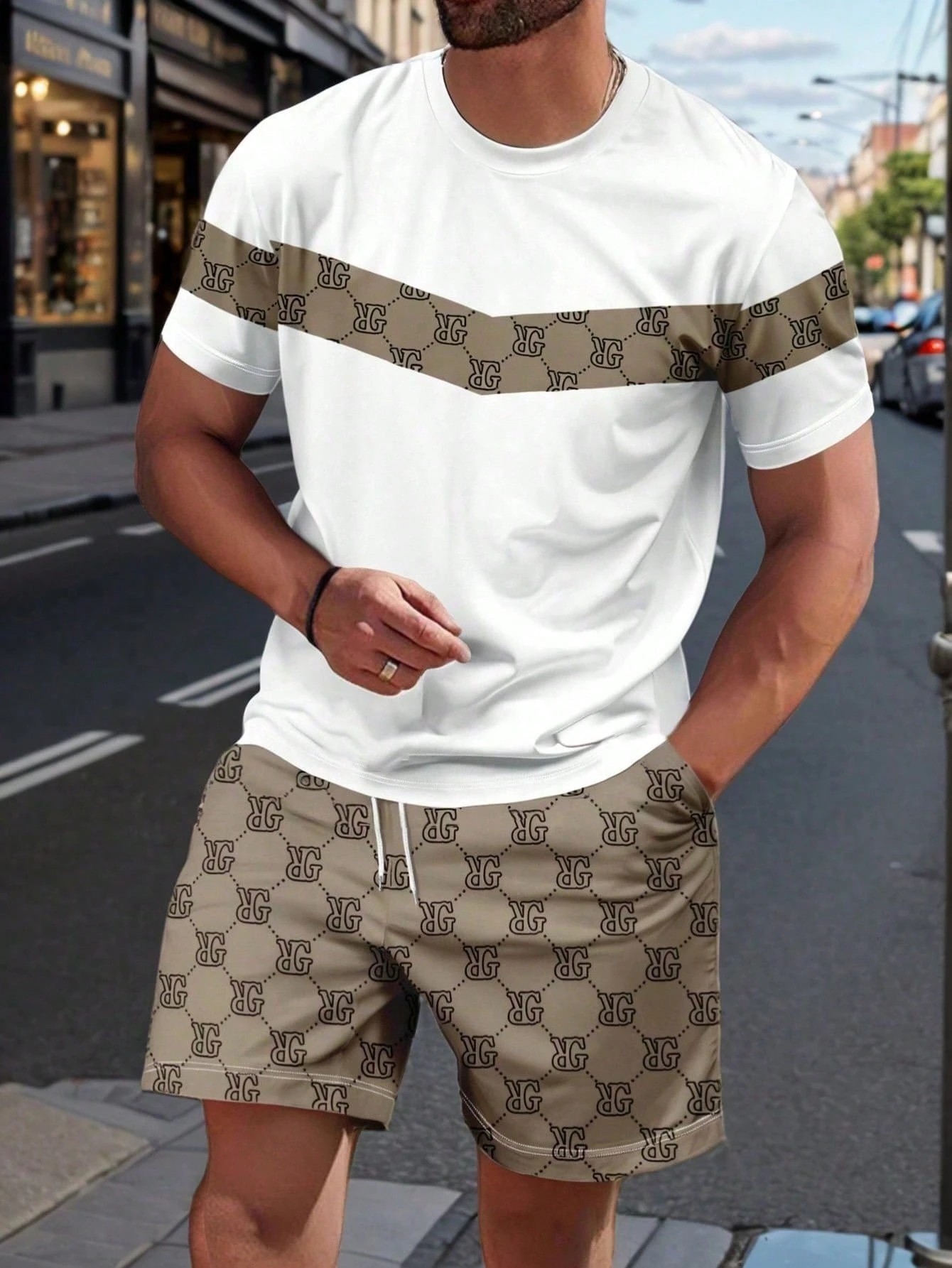 Summer Clothing Men Fashion - 2026 Summer Men's Suit with 3D