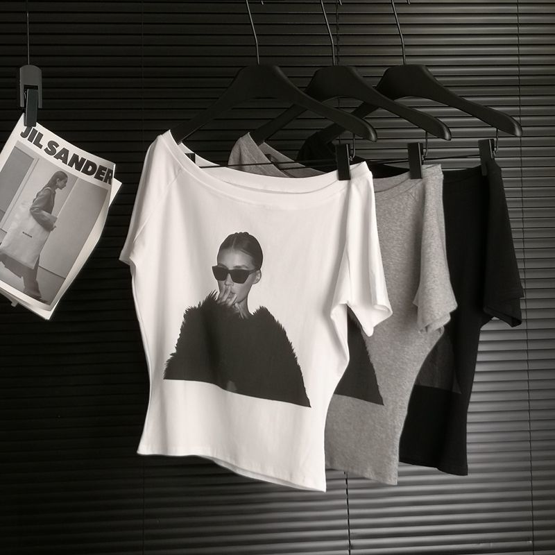 Summer Clothing Trends For Women 2026 - Summer Trend Sexy Printing Off Shoulder