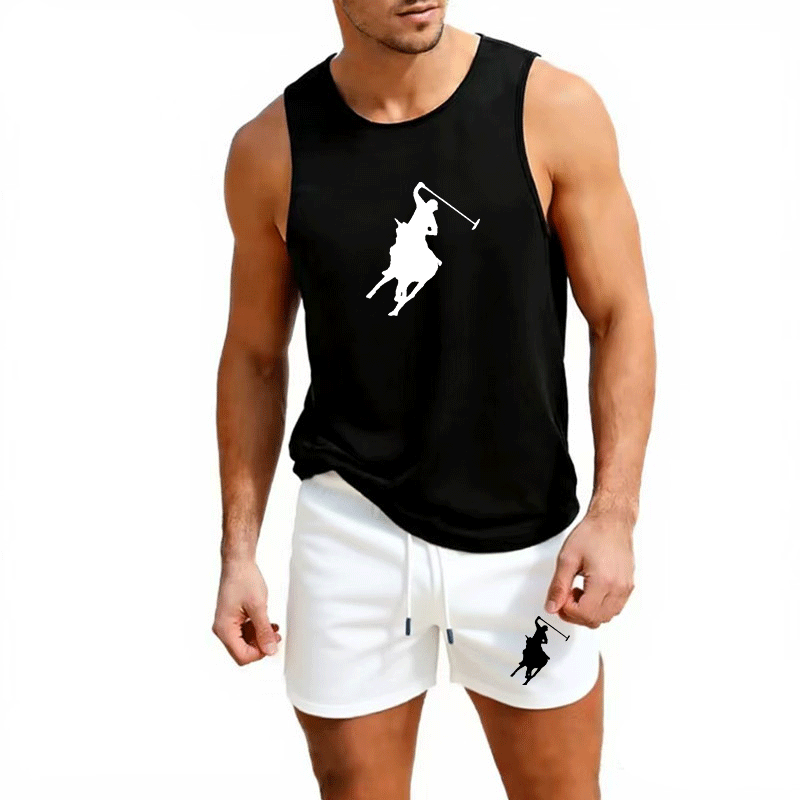 Summer Clothing Mens - European Men Summer Vest and Shorts
