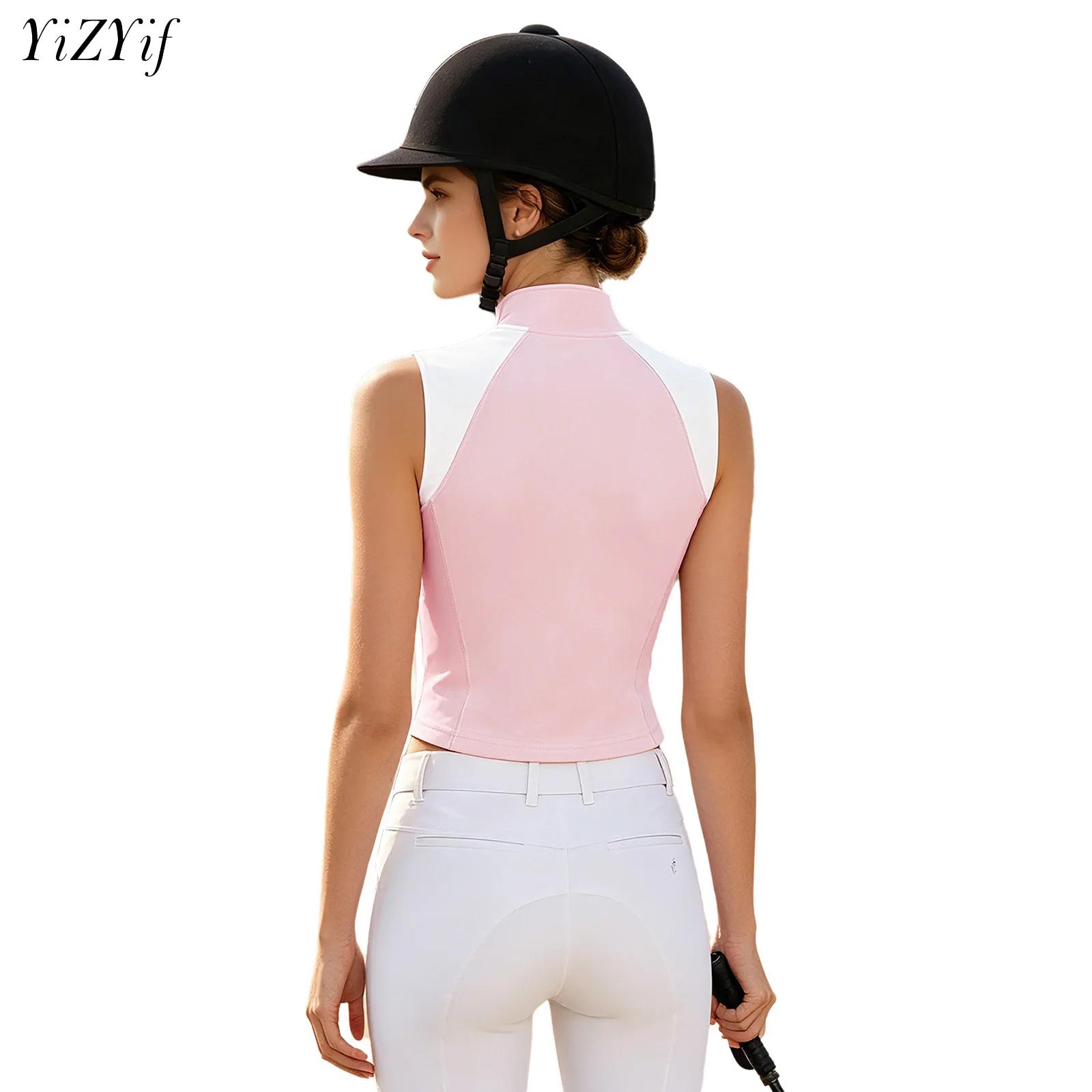 Summer Equestrian Clothing - Women's Equestrian Shirt Vest Horse Riding