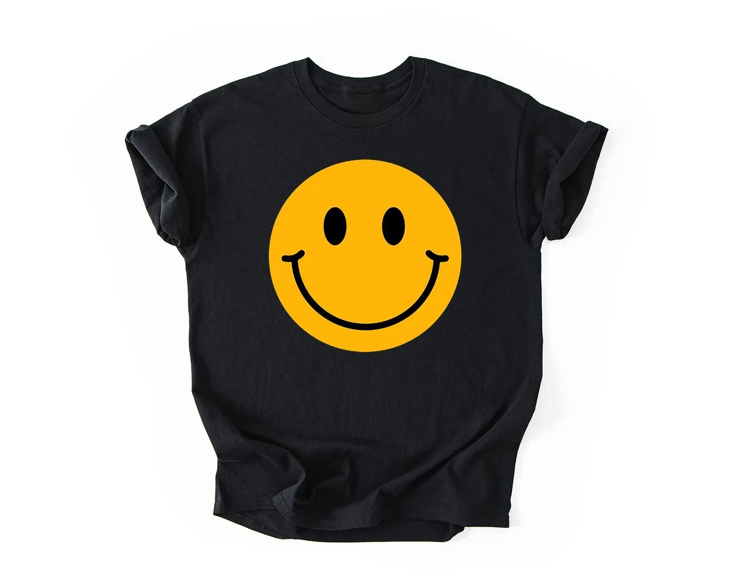 Summer Clothing Vibes - Smiley Face T-Shirt, Happy Face Shirt,