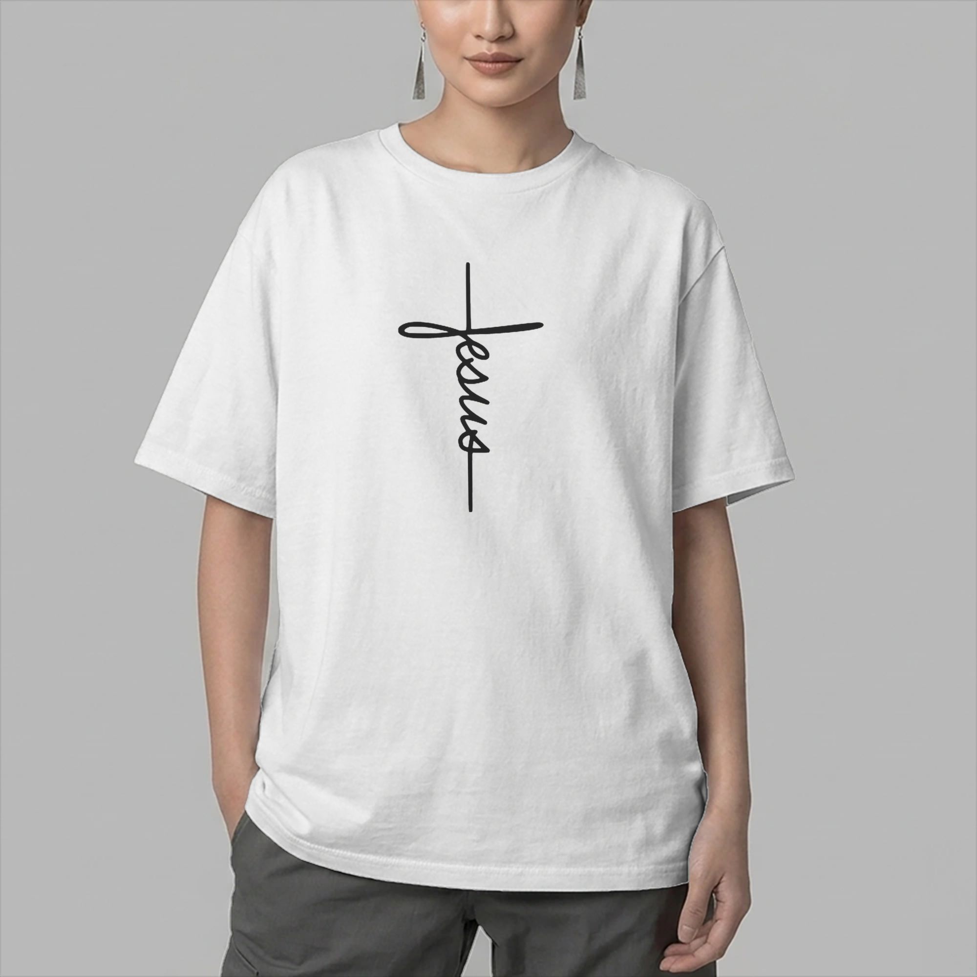 Men T-Shirts Jesus Name as a C - Summer Clothing Name review and price