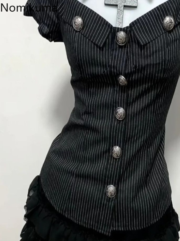 Goth Two Piece Sets Women's Cl - Summer Goth Clothing review and price