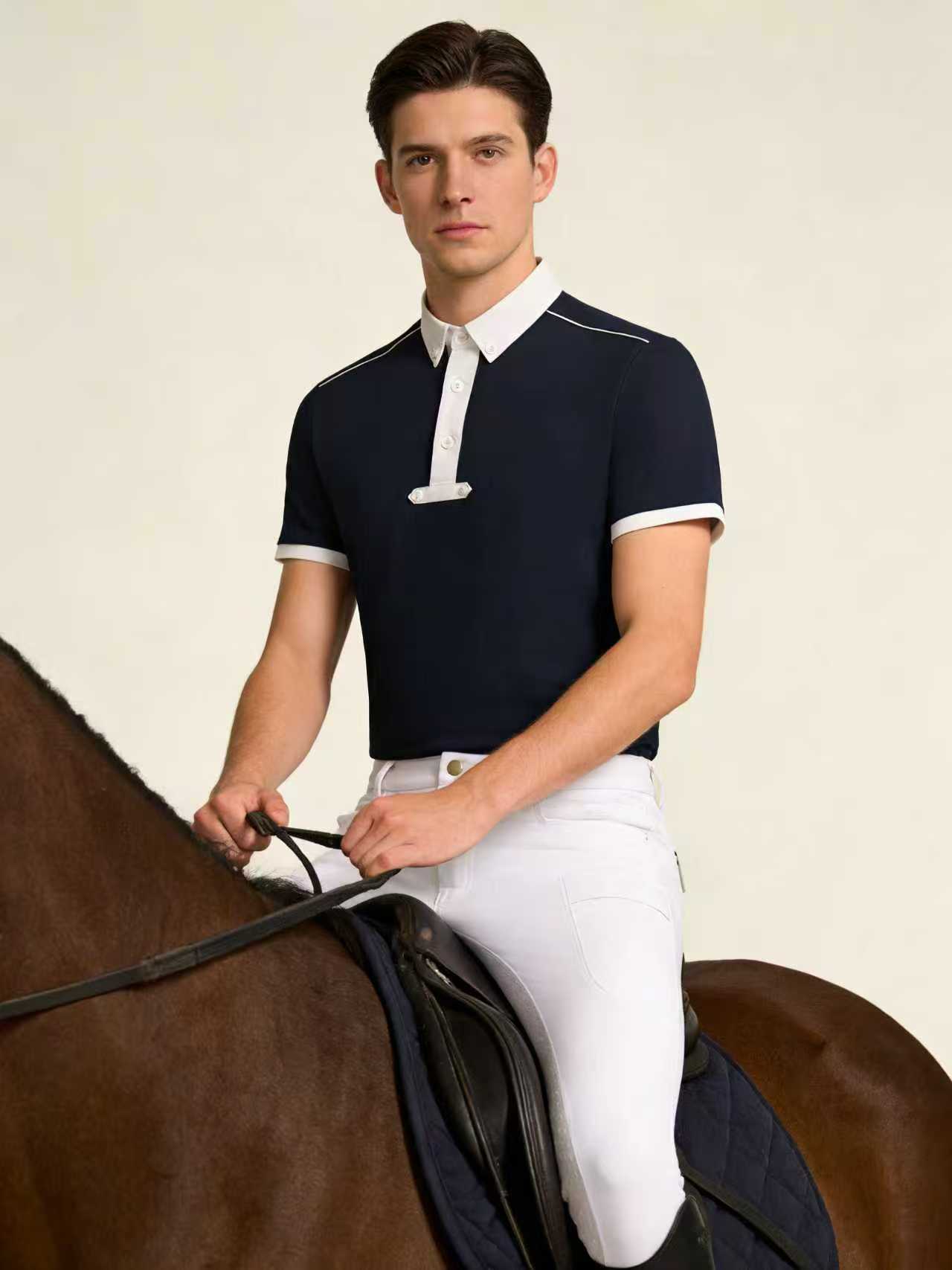 Men's equestrian top knitted p - Summer Equestrian Clothing review and price