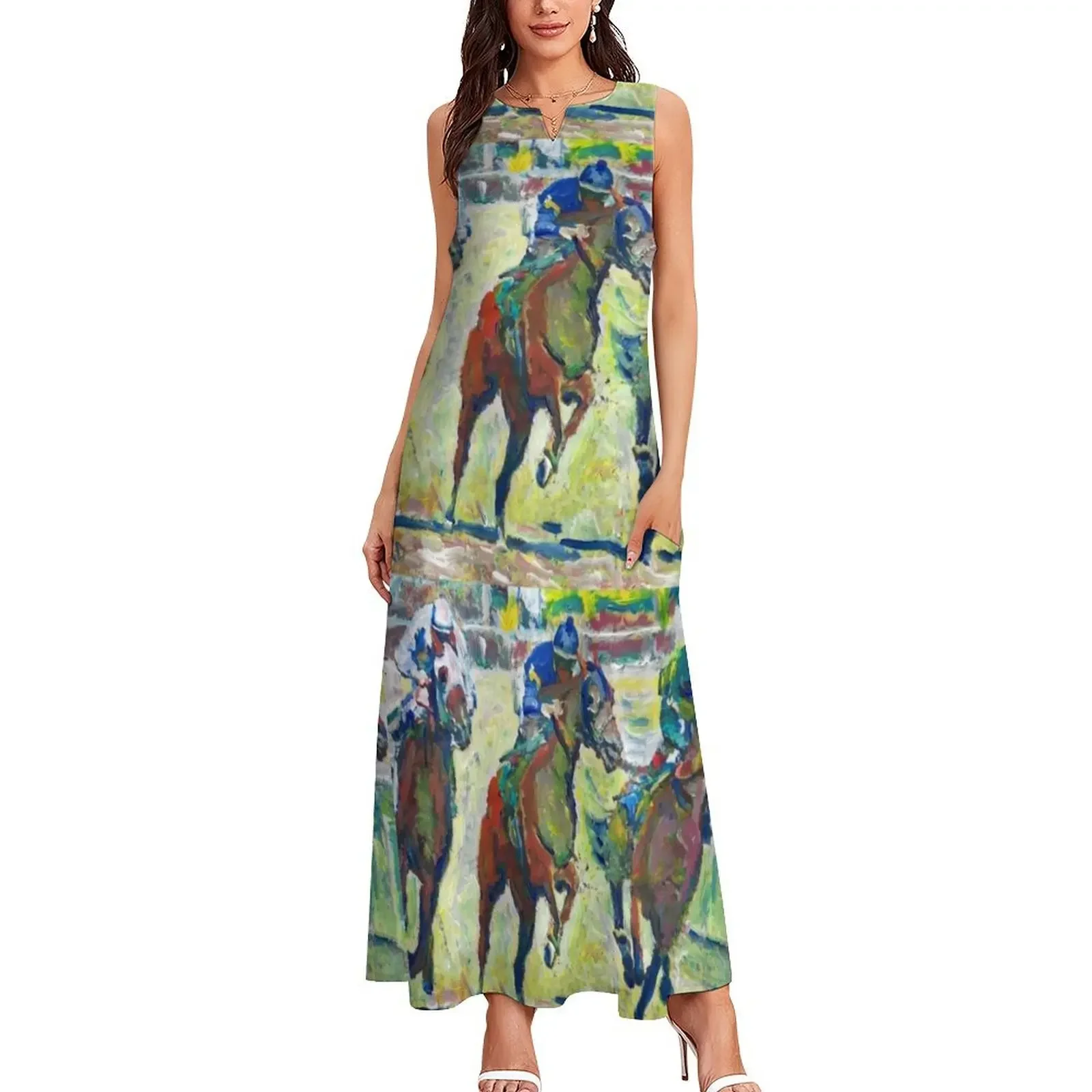 At The Horse Races, Horse Pict - Summer Clothing Pictures review and price