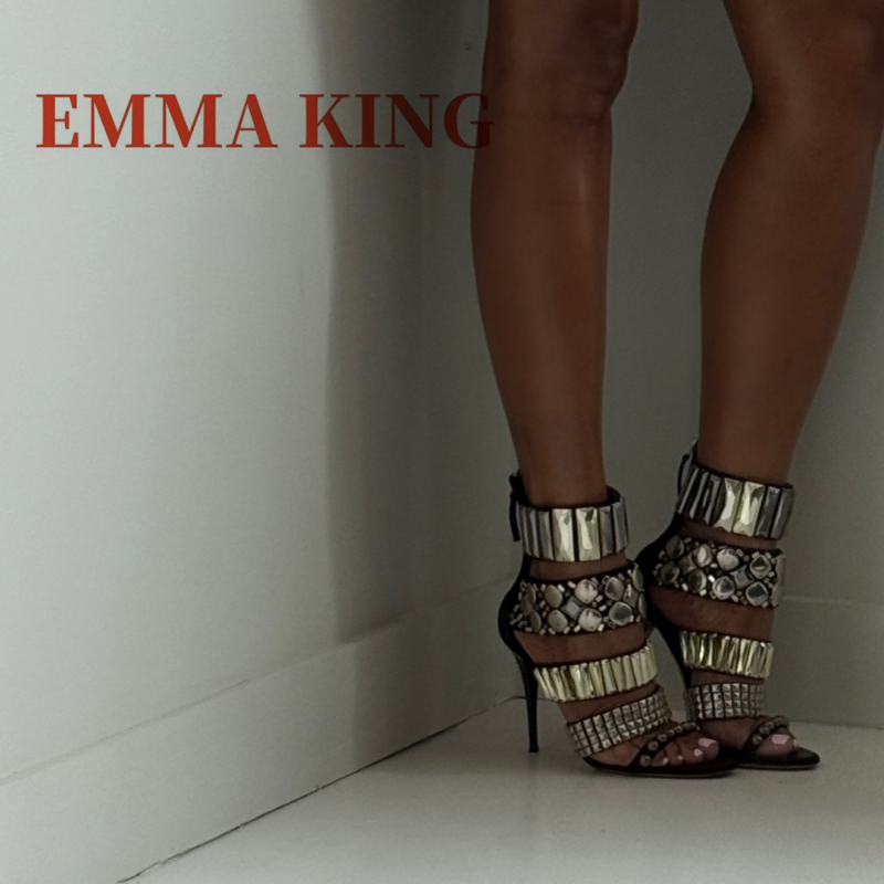 Black Embellished Ankle Strap  - Summer Clothing Sale review and price