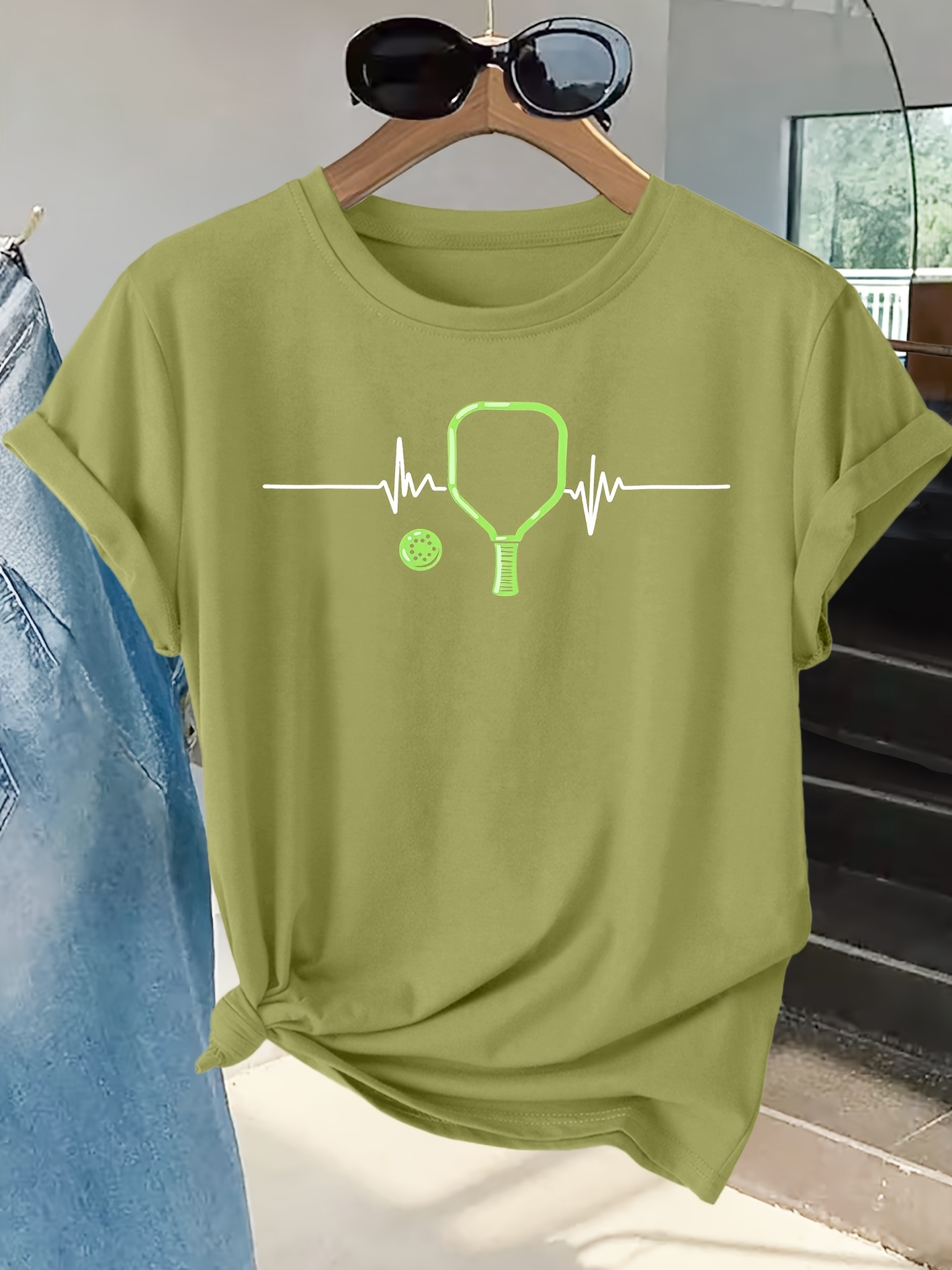 Women's T-shirt Racket Heartbe - Summer Clothing Pictures review and price