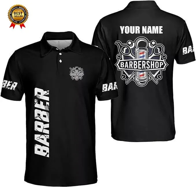 2025 Barber Short Sleeve Polo  - Summer Clothing Name review and price