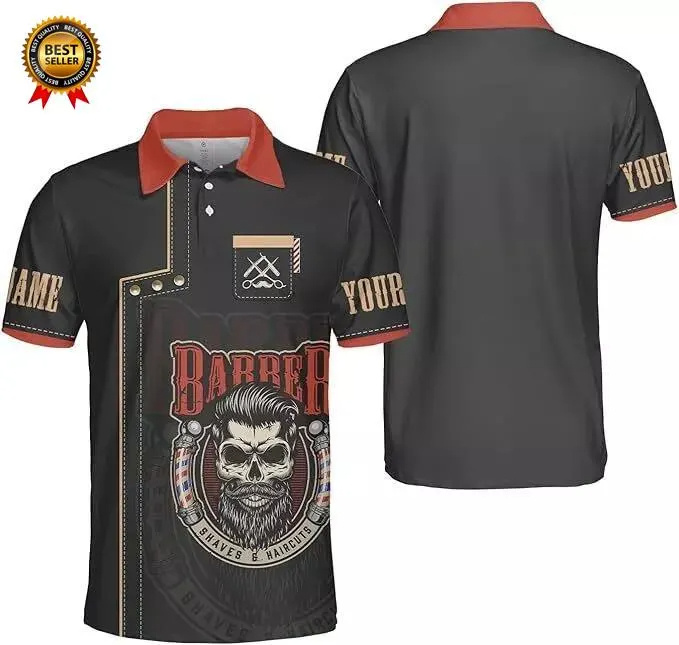 2025 Barber Short Sleeve Polo  - Summer Clothing Name review and price