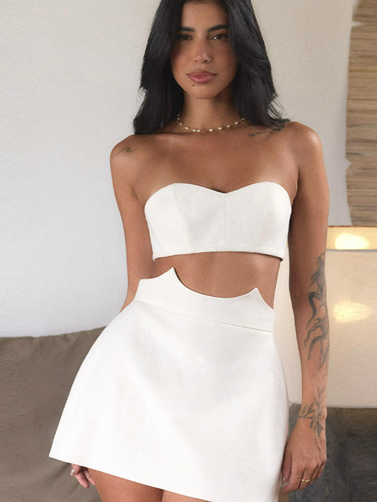 Women's Sexy Strapless Cut Out - Summer Clothing Vacation review and price