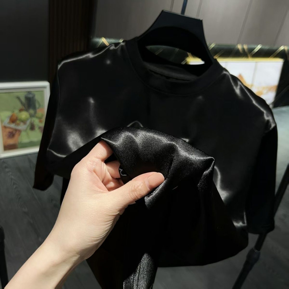 Mens Acetate Fiber Satin Gloss - Summer Clothing Men Fashion review and price