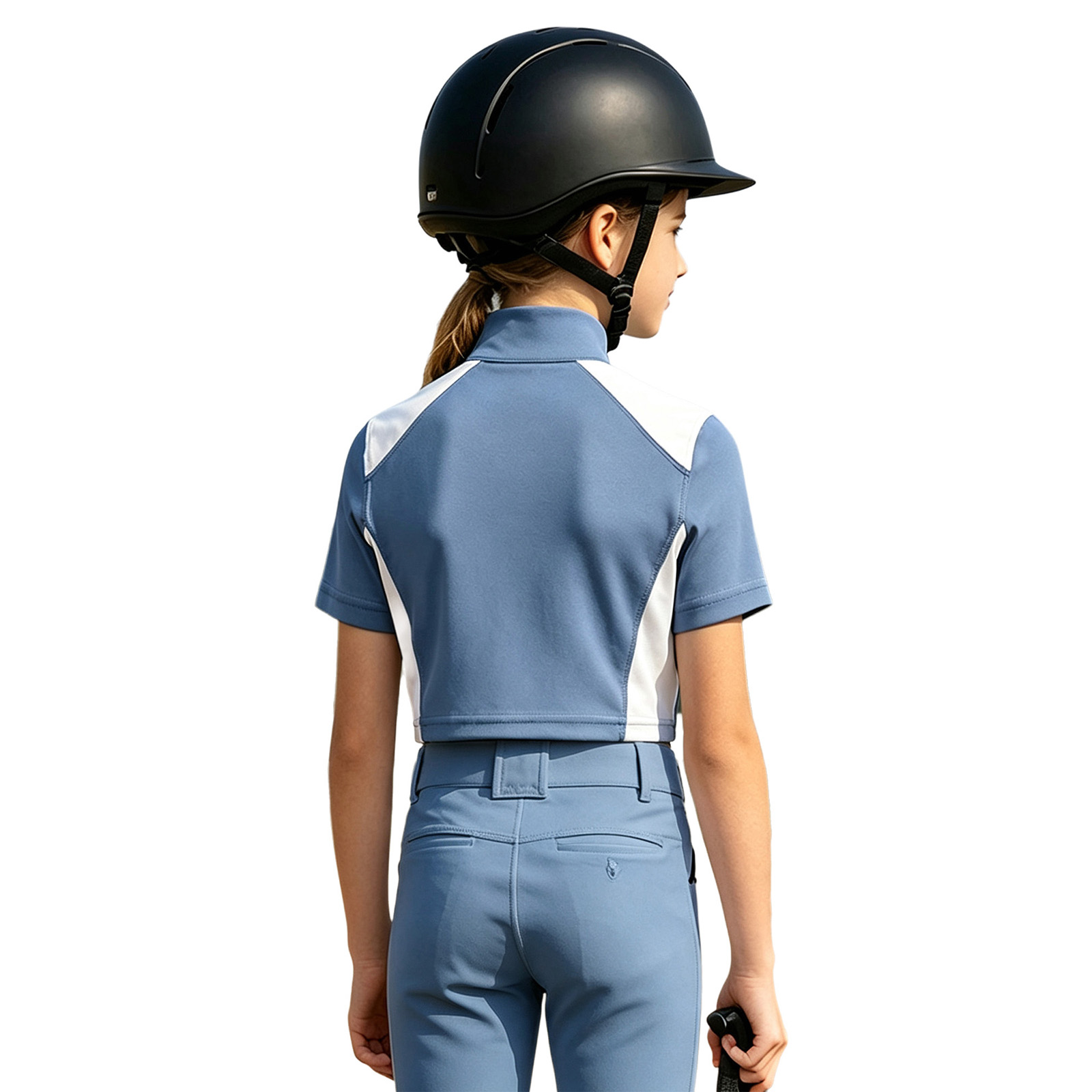 Kids Girls Equestrian Shirt Ho - Summer Equestrian Clothing review and price
