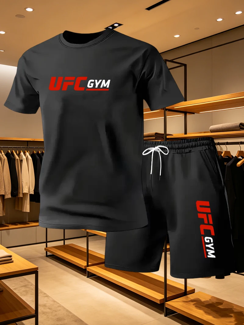 Men's Fashion T-shirt Shorts U - Summer Clothing Men Fashion review and price