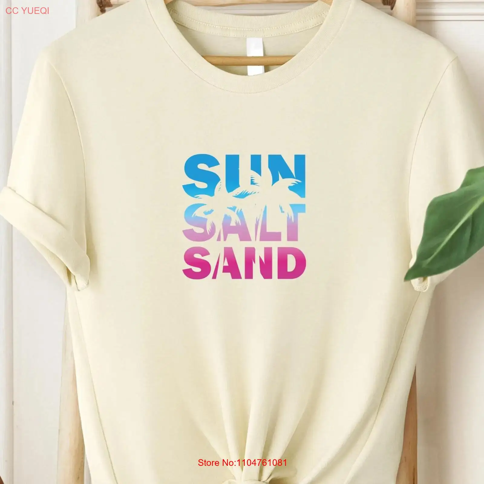 Sun Salt Sand T shirt Retro Su - Summer Clothing Vibes review and price