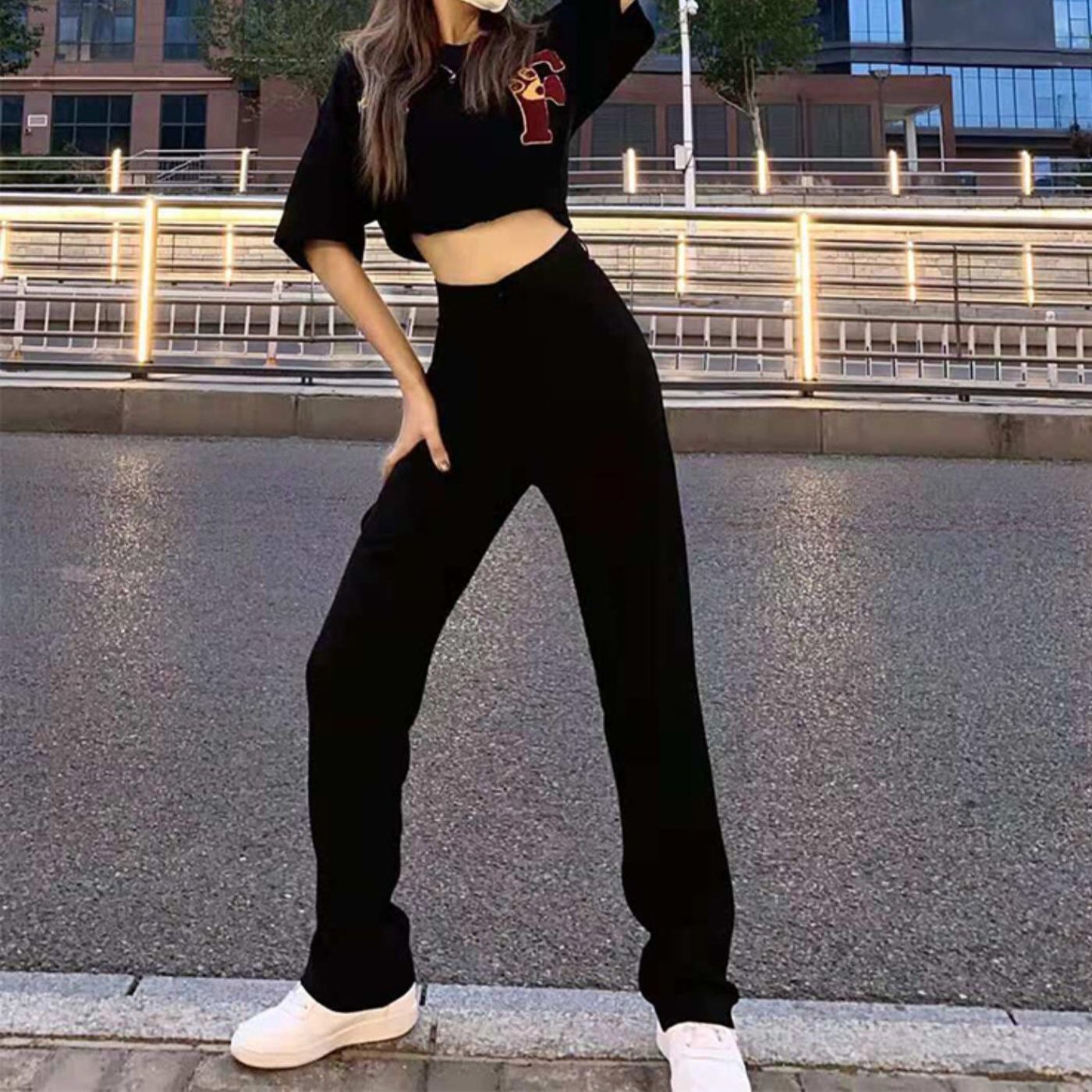 Flared Jeans Gothic Clothing H - Summer Clothing Vibes review and price