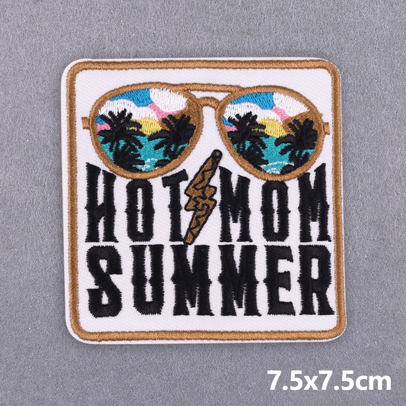 5PCS Play Ball Embroidered Pat - Summer Clothing Vibes review and price