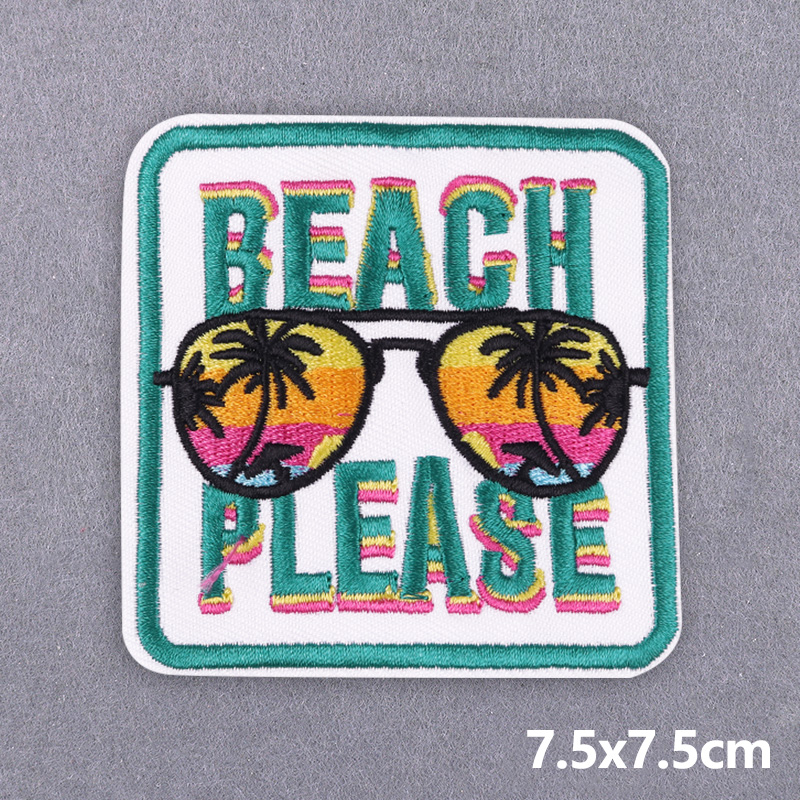 5PCS Play Ball Embroidered Pat - Summer Clothing Vibes review and price