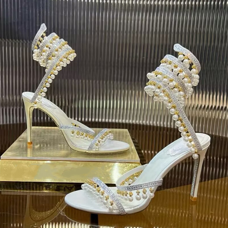 Luxury Rhinestones Pearls Tass - Summer Clothing Sale review and price