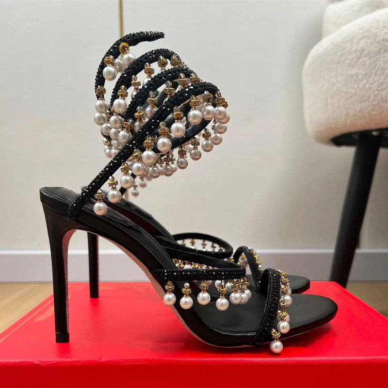 Luxury Rhinestones Pearls Tass - Summer Clothing Sale review and price