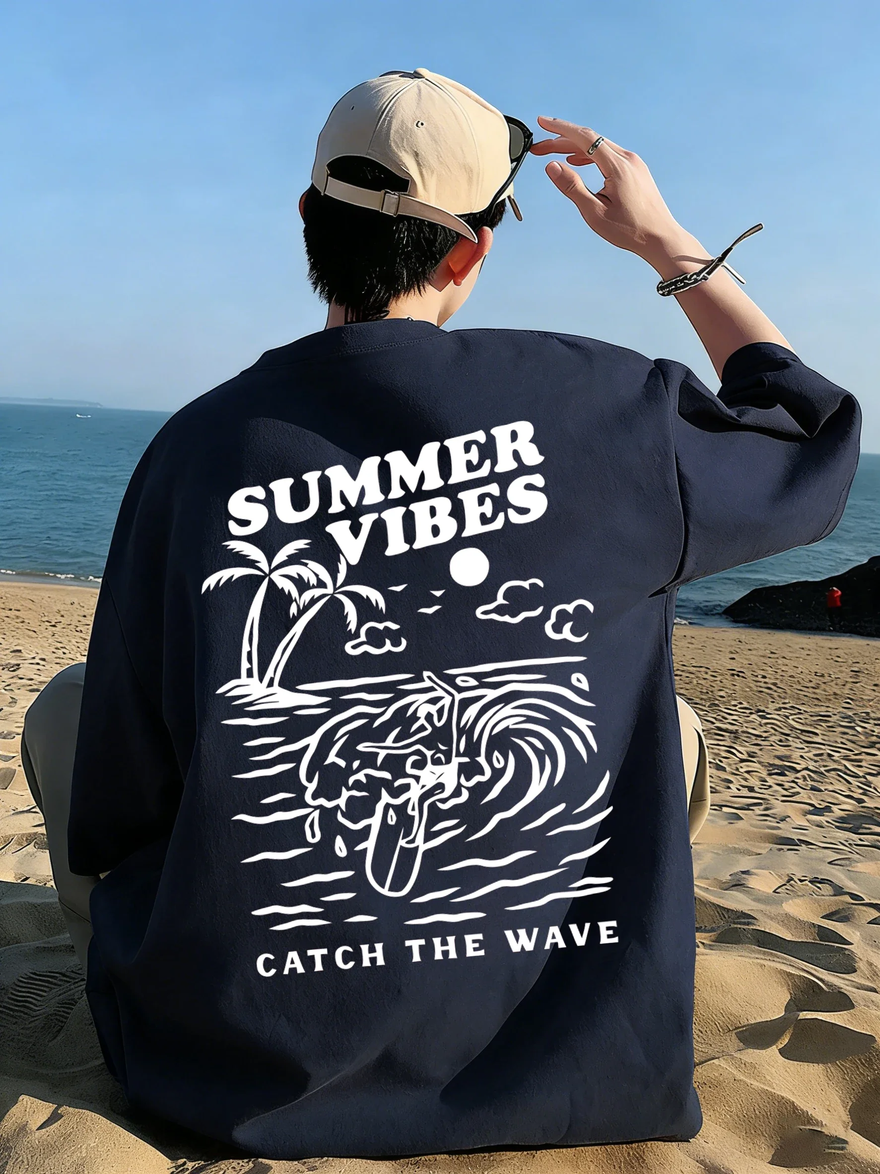 Summer Vibes Catch The Wave T- - Summer Clothing Vibes review and price