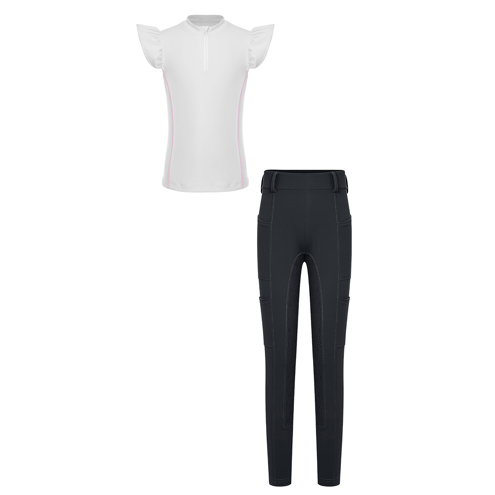 Kids Girls Horse Riding Sports - Summer Equestrian Clothing review and price