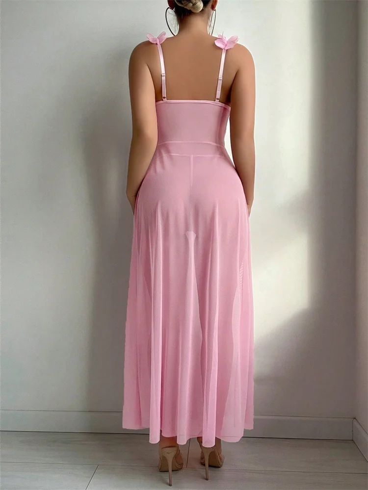 Pink Floral Sexy Nighties Wome - Summer Clothing Sale review and price