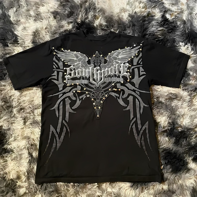 European and American Men's Su - Summer Goth Clothing review and price