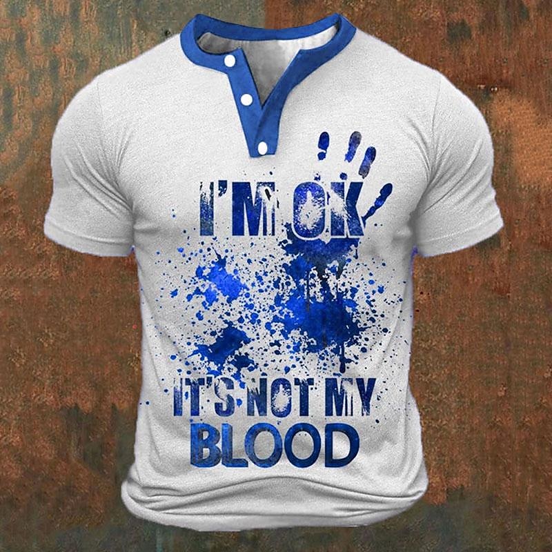 Funny 3D Letter Print Men's He - Summer Clothing Men Fashion review and price