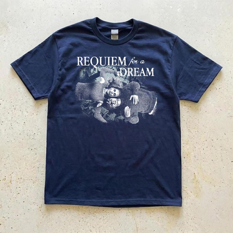 Requiem for A Dream Shirt, Vin - Summer Goth Clothing review and price