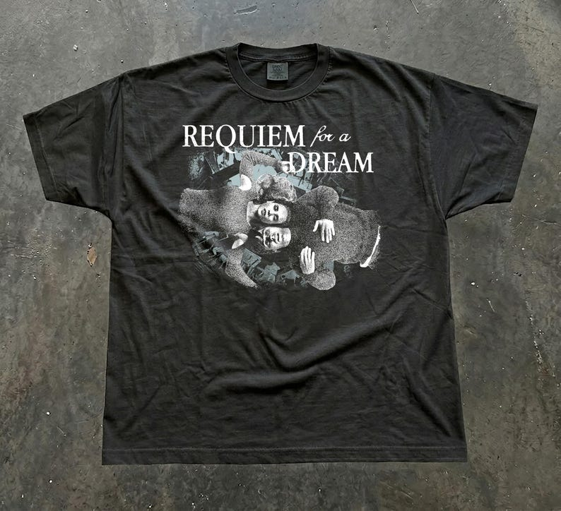 Requiem for A Dream Shirt, Vin - Summer Goth Clothing review and price