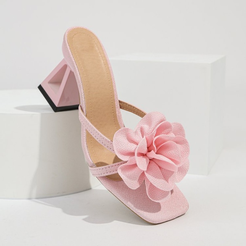 Womens 3D Flower Decor Sandals - Summer Clothing Sale review and price