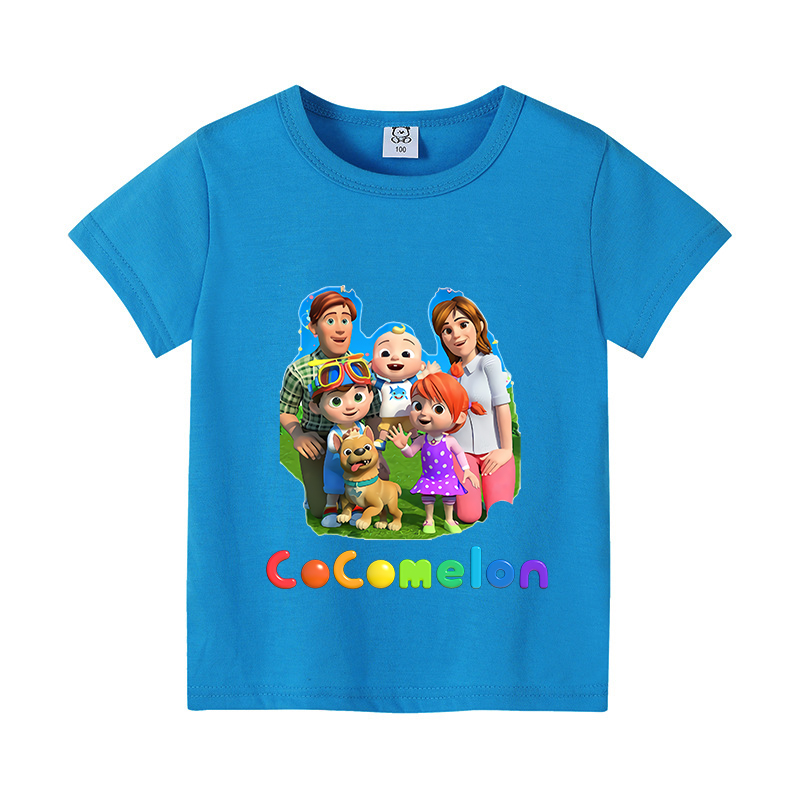 Cocomelons Baby T-Shirts Anime - Summer Clothing Girl review and price