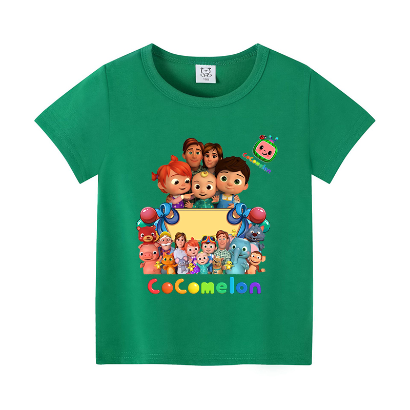 Cocomelons Baby T-Shirts Anime - Summer Clothing Girl review and price