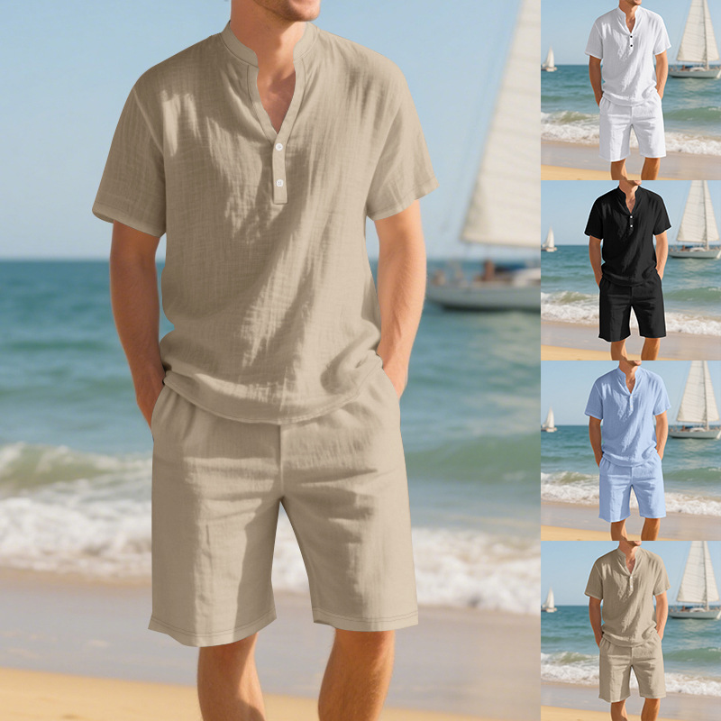 Summer Loose Linen Men's Henle - Linen Shorts Men review and price