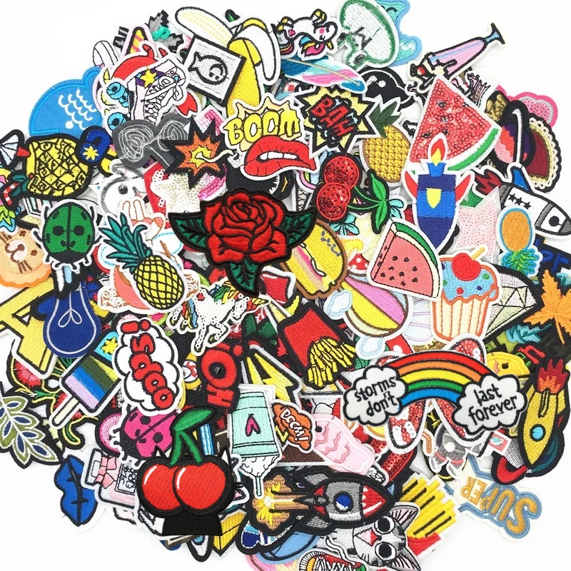 30PCS/lot Embroidery Patches M - Summer Clothing Pictures review and price