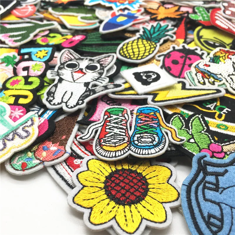 30PCS/lot Embroidery Patches M - Summer Clothing Pictures review and price