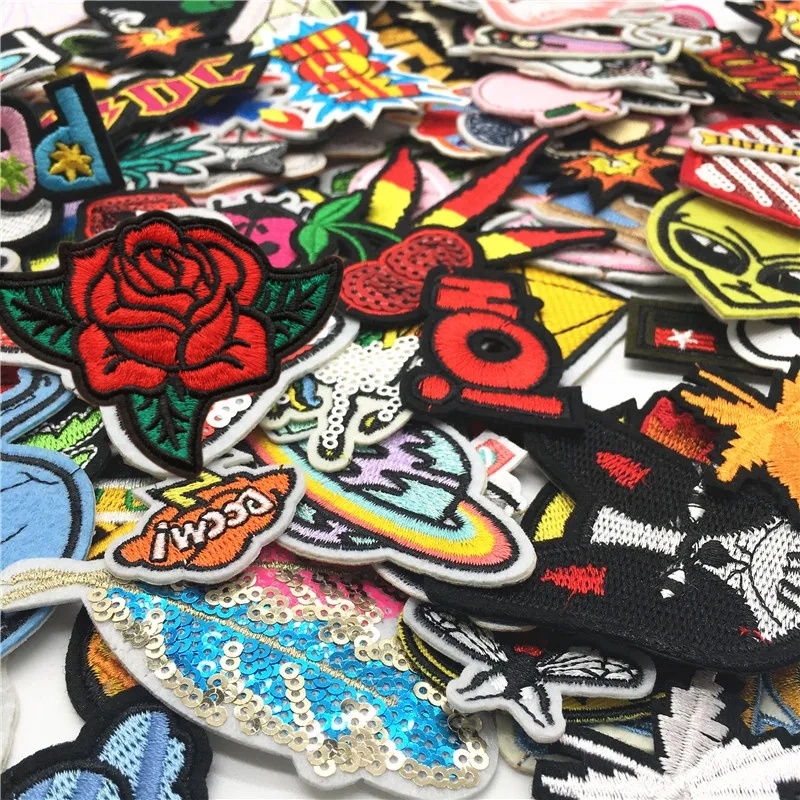30PCS/lot Embroidery Patches M - Summer Clothing Pictures review and price